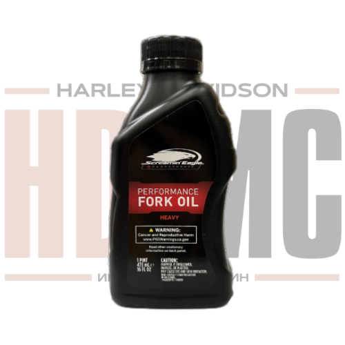 Масло Harley-Davidson Screamin' Eagle Performance Fork Oil для передних вилок, 473 мл.