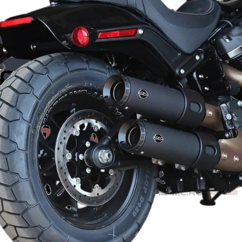 Выхлоп S&S CYCLE Grand National Slip-On Mufflers 550-0734