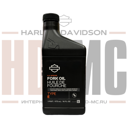 Масло Harley-Davidson Fork Oil для передних вилок, тип Е, 473 мл.