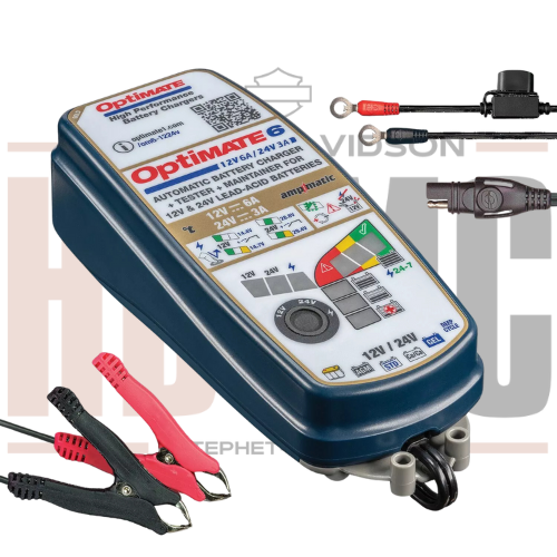 Зарядное устройство OptiMate 6 SELECT 12V/24V TM380