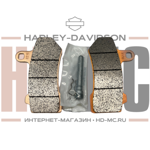 Колодки тормозные, передние (сменный комплект), Harley-Davidson 41854-08