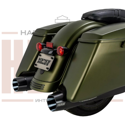 Выхлоп Vance & Hines Blackbird 450 Slip-On Mufflers 46792