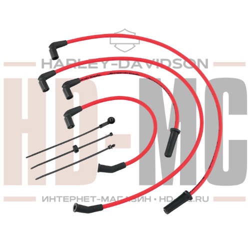  Провода свечные (красные) Screamin' Eagle 31600109