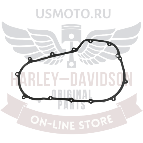 Прокладка крышки картера главной передачи Harley-Davidson 25700378