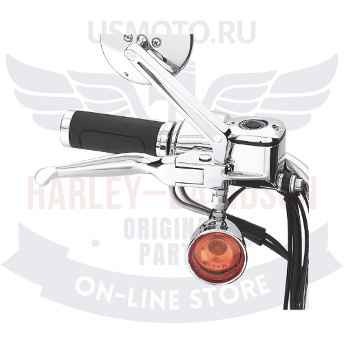 Рычаги руля хромированные Harley-Davidson 45075-07 (пара)