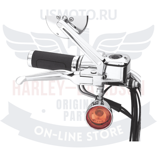 Рычаги руля хромированные Harley-Davidson 45075-07 (пара)