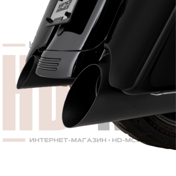 Выхлоп Vance & Hines Blackslash 450 Slip-On Mufflers 46764
