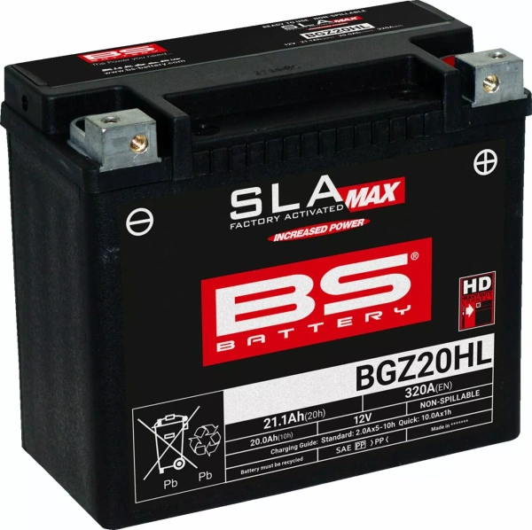 Аккумулятор BS BATTERY SLA MAX BGZ20HL